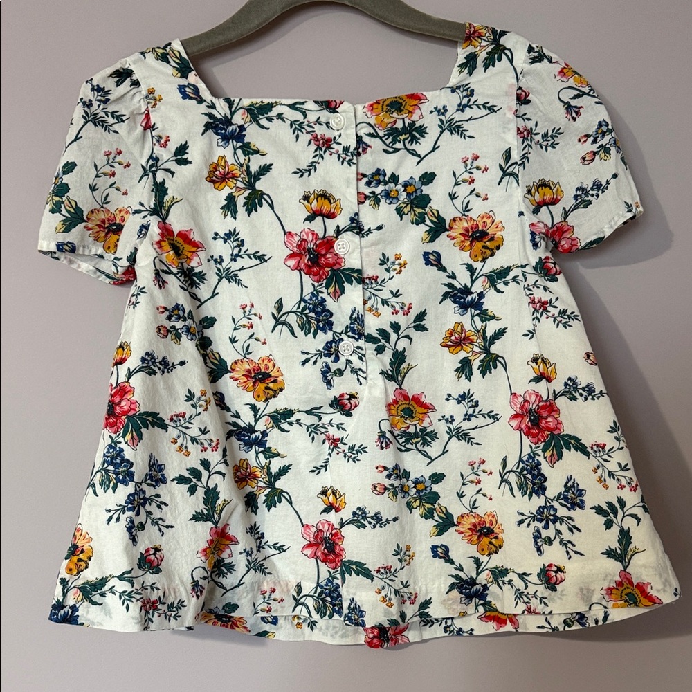 Janie and Jack - 5T floral top, like new! - Picture 2 of 3